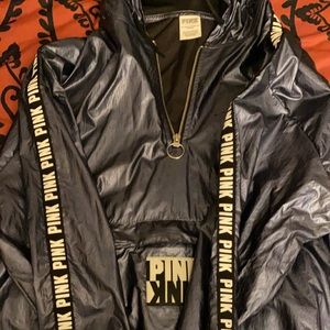 PINK Victoria Secret Pullover windbreaker Sz M/L